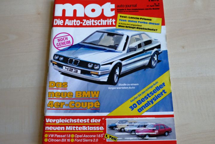 Deckblatt MOT (09/1983)