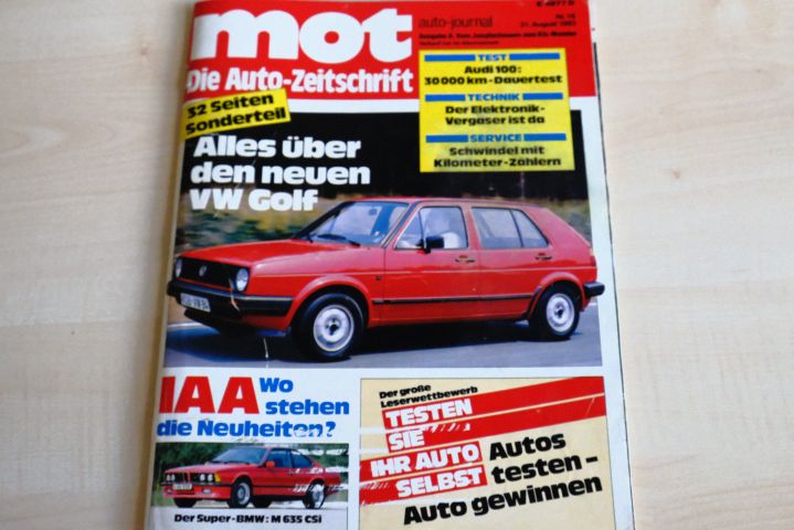 Deckblatt MOT (18/1983)