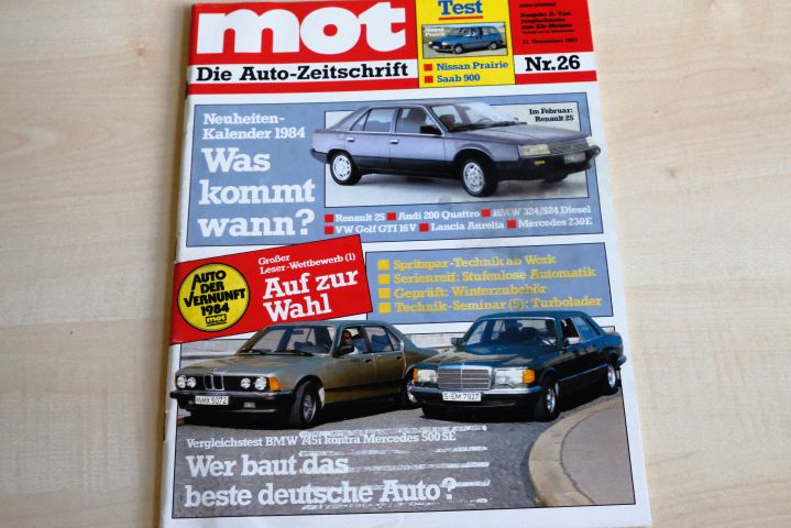 Deckblatt MOT (26/1983)