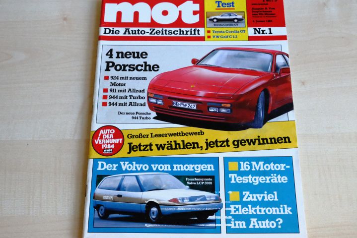 Deckblatt MOT (01/1984)