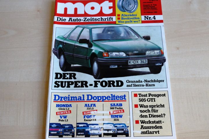Deckblatt MOT (04/1984)