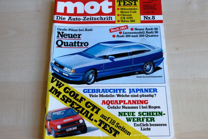Deckblatt MOT (08/1984)