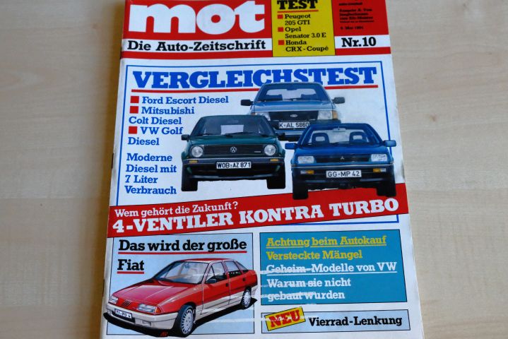 Deckblatt MOT (10/1984)