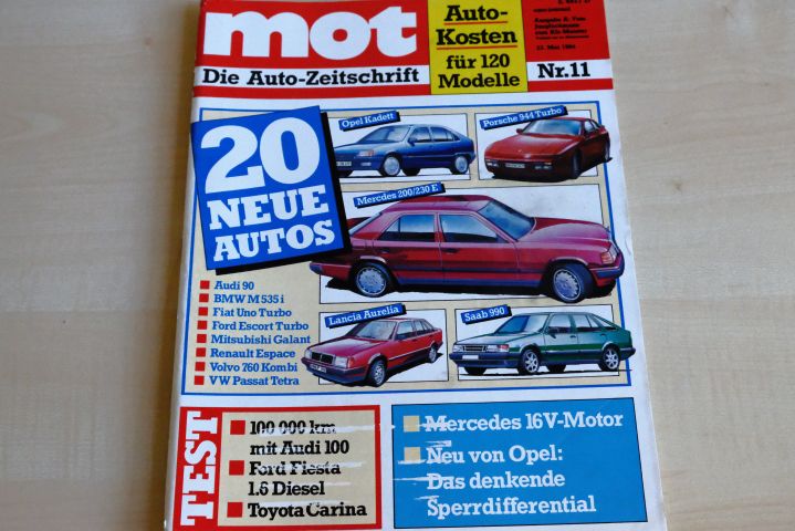 Deckblatt MOT (11/1984)