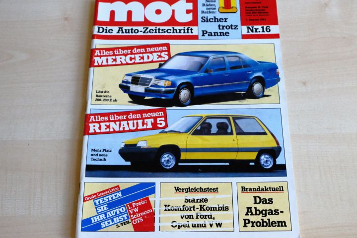 Deckblatt MOT (16/1984)