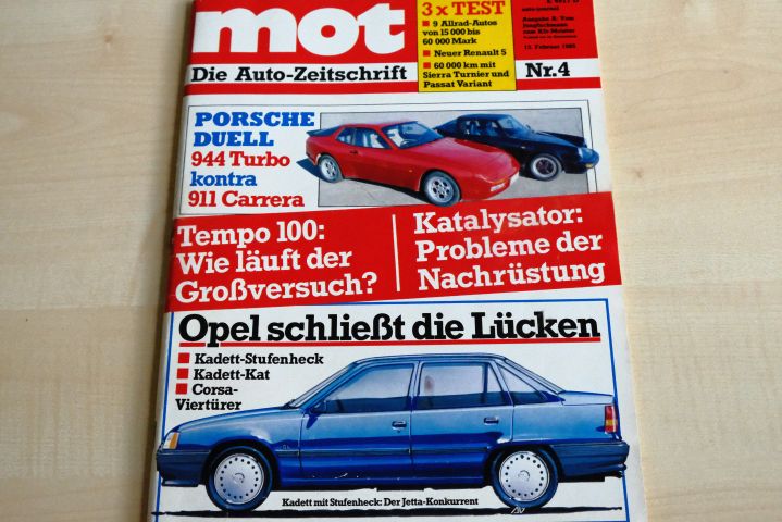 Deckblatt MOT (04/1985)