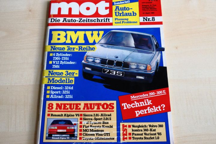 Deckblatt MOT (08/1985)
