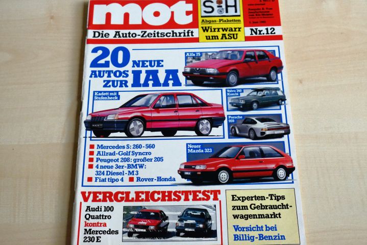 Deckblatt MOT (12/1985)