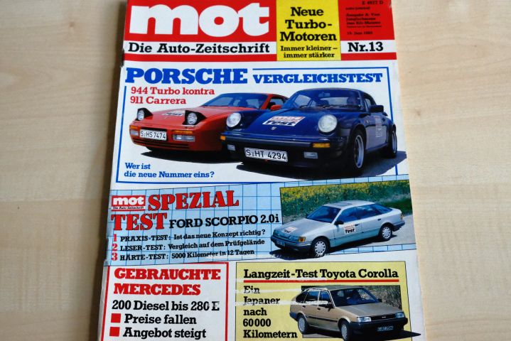 Deckblatt MOT (13/1985)