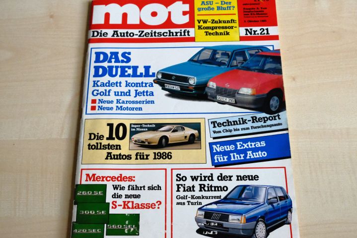 Deckblatt MOT (21/1985)