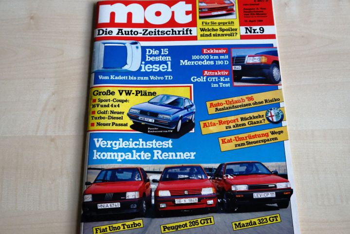 Deckblatt MOT (09/1986)