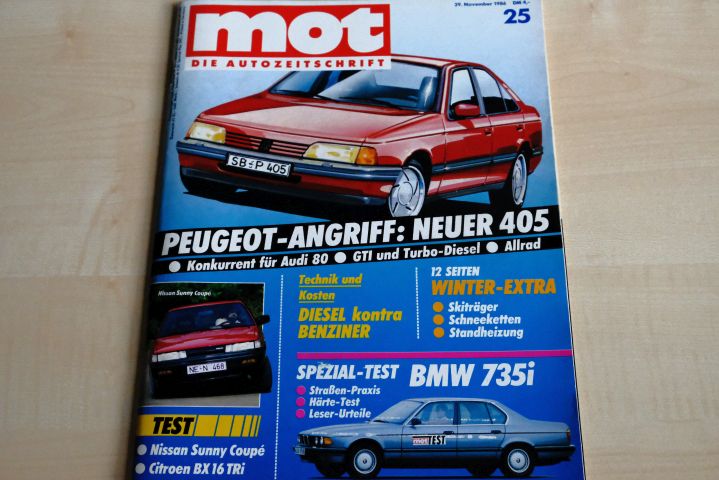 Deckblatt MOT (25/1986)