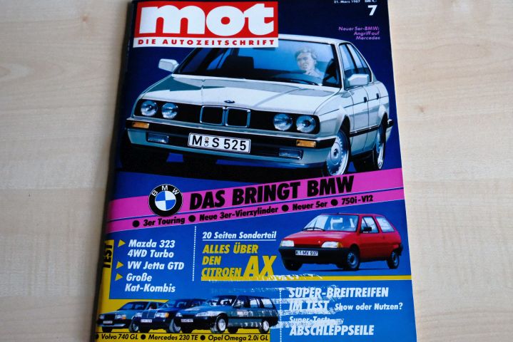 Deckblatt MOT (07/1987)
