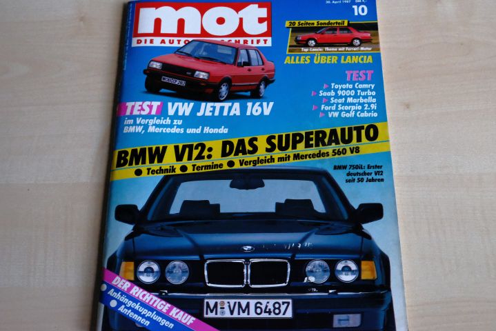 Deckblatt MOT (10/1987)