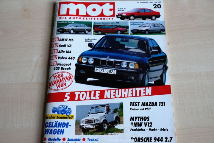 Deckblatt MOT (20/1988)