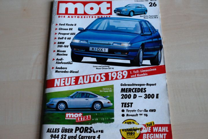 Deckblatt MOT (26/1988)