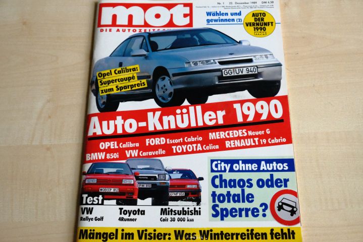 Deckblatt MOT (01/1989)