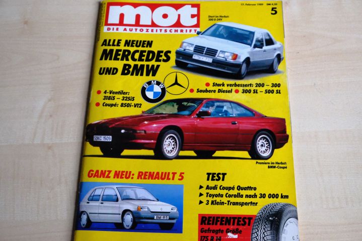 Deckblatt MOT (05/1989)