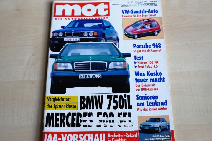 Deckblatt MOT (17/1991)