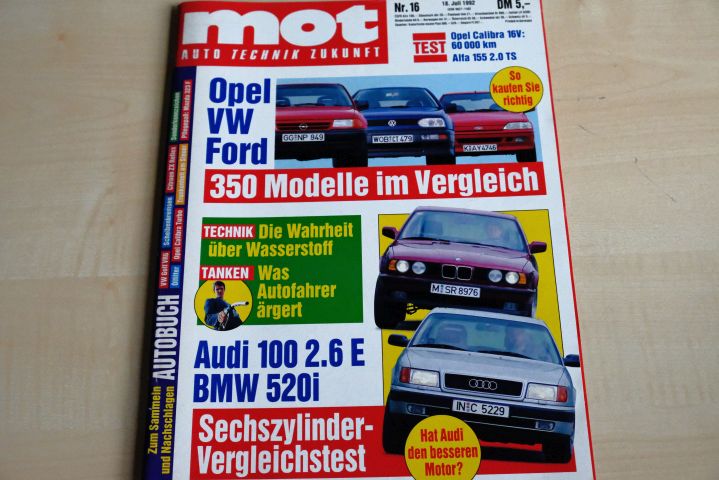 Deckblatt MOT (16/1992)