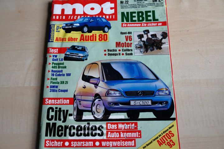 Deckblatt MOT (22/1992)
