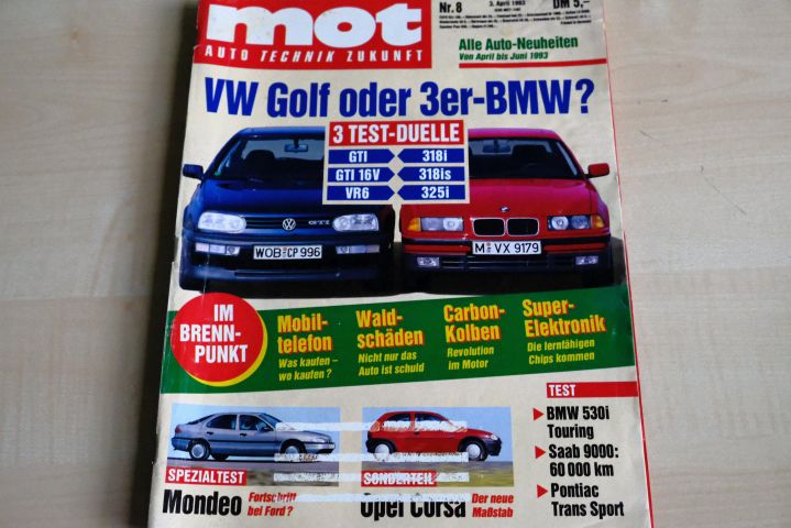 Deckblatt MOT (08/1993)