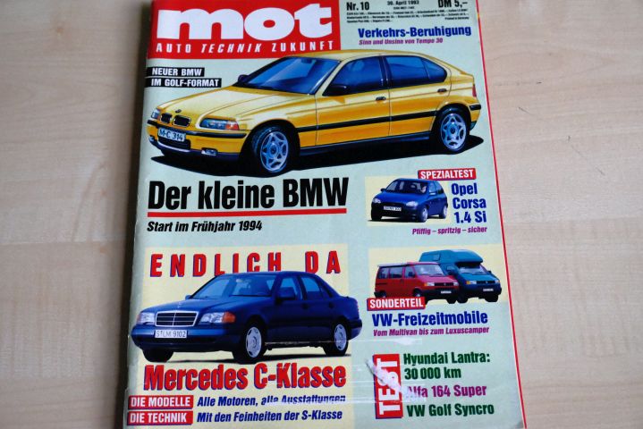 Deckblatt MOT (10/1993)