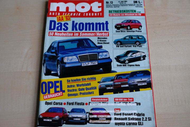 Deckblatt MOT (13/1993)