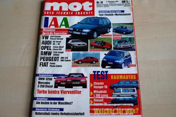 Deckblatt MOT (19/1993)