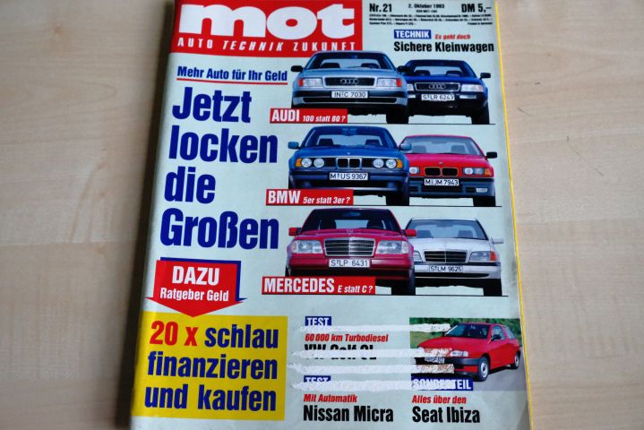 Deckblatt MOT (21/1993)