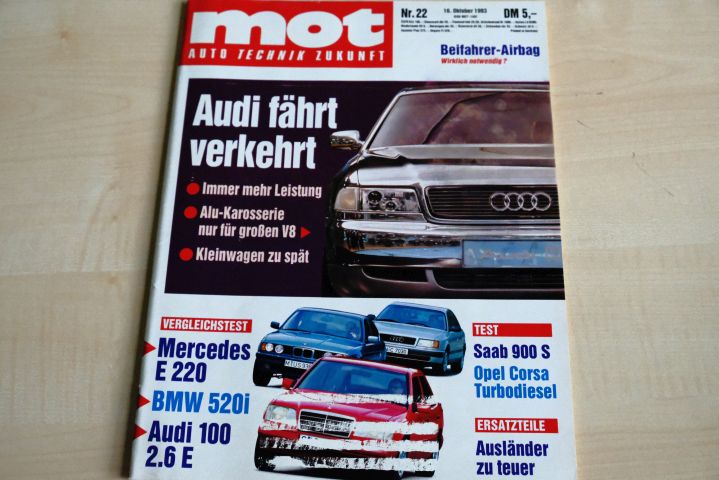 Deckblatt MOT (22/1993)