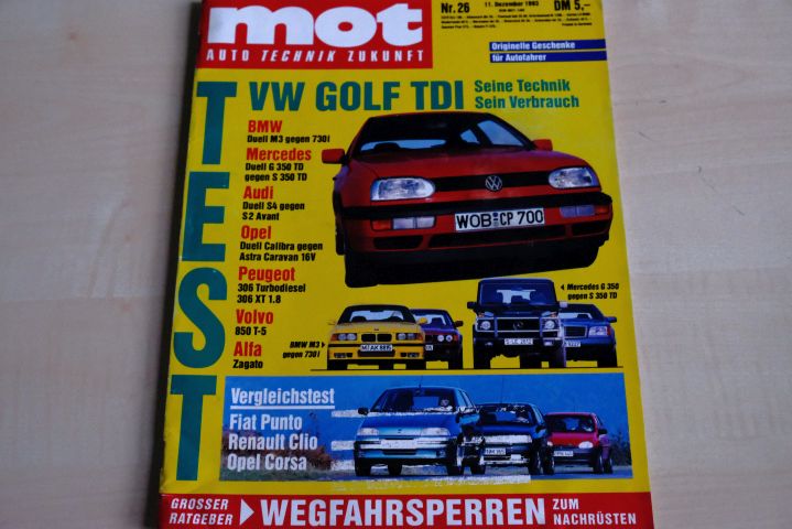 Deckblatt MOT (26/1993)