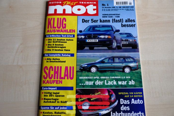Deckblatt MOT (01/1995)