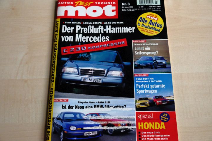 Deckblatt MOT (03/1995)