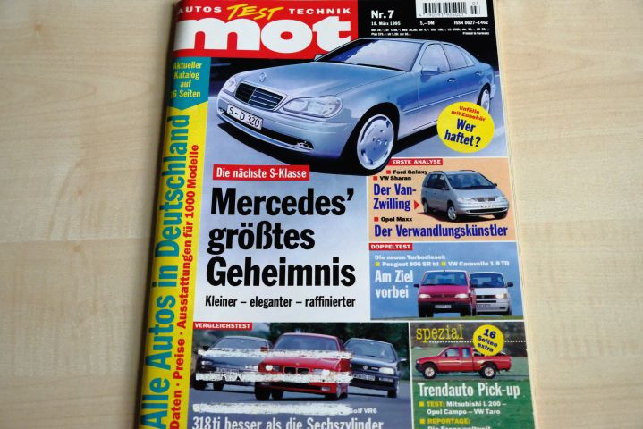 Deckblatt MOT (07/1995)