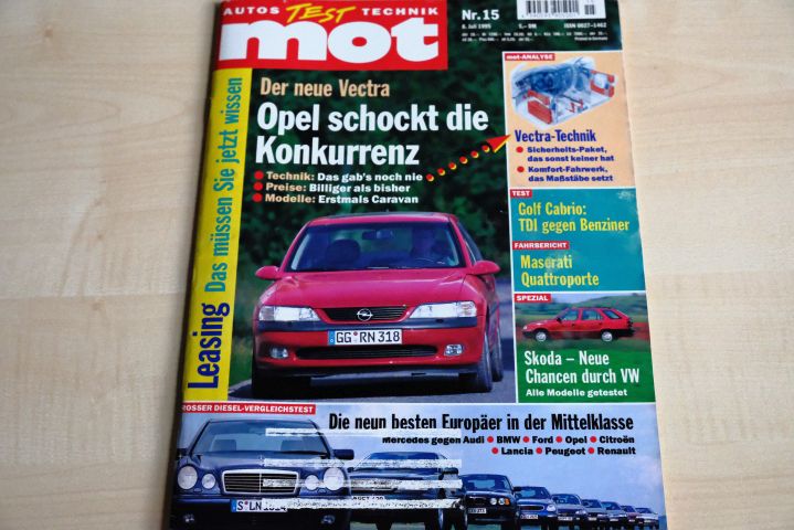 Deckblatt MOT (15/1995)