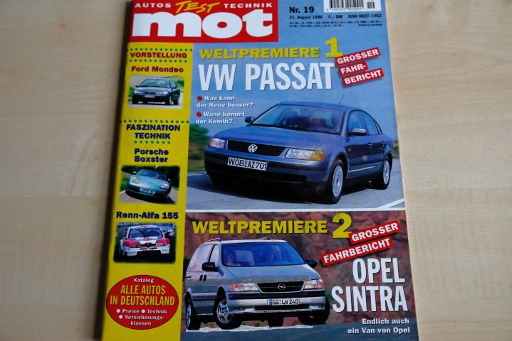 Deckblatt MOT (19/1996)