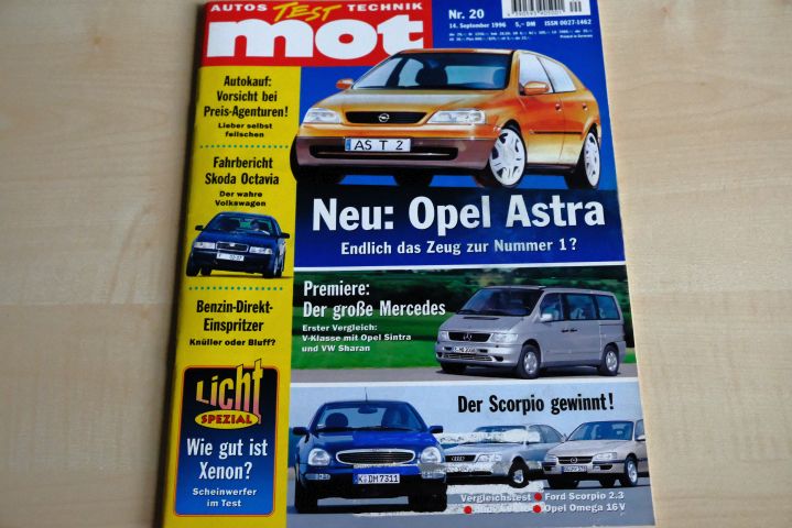 Deckblatt MOT (20/1996)