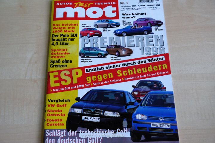Deckblatt MOT (01/1997)