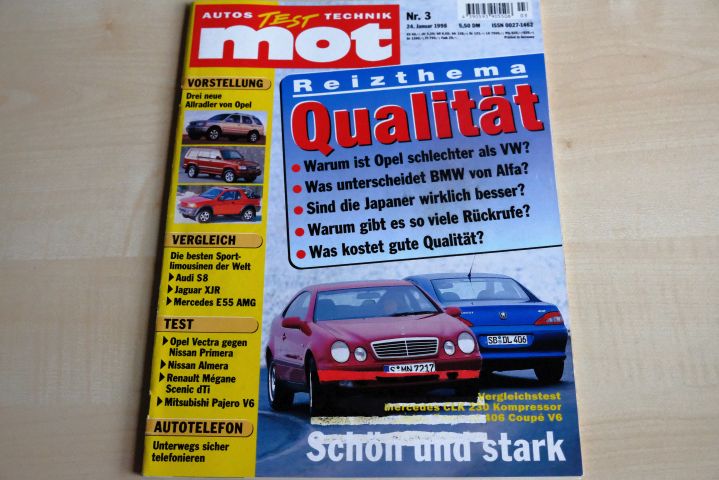 Deckblatt MOT (03/1998)