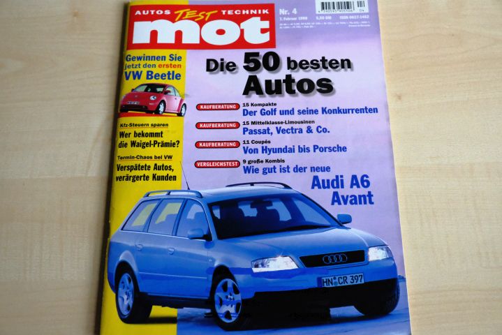 Deckblatt MOT (04/1998)