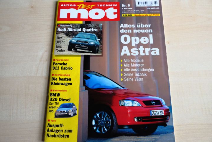Deckblatt MOT (06/1998)