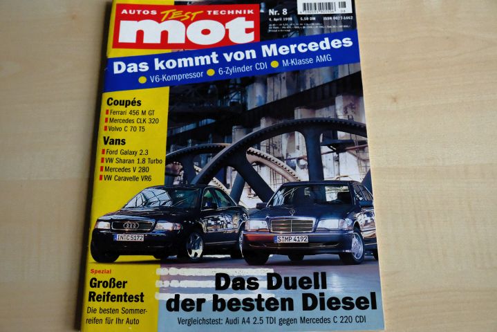 Deckblatt MOT (08/1998)