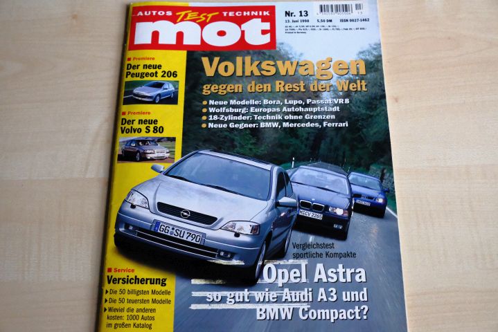 Deckblatt MOT (13/1998)