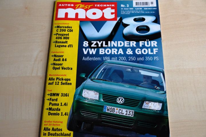 Deckblatt MOT (03/1999)