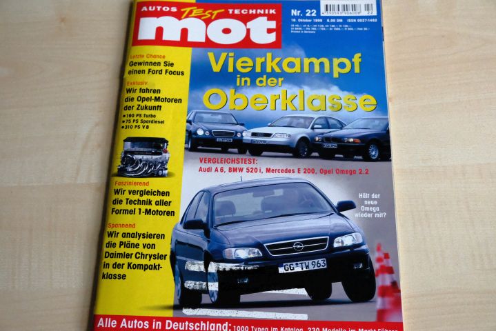 Deckblatt MOT (22/1999)
