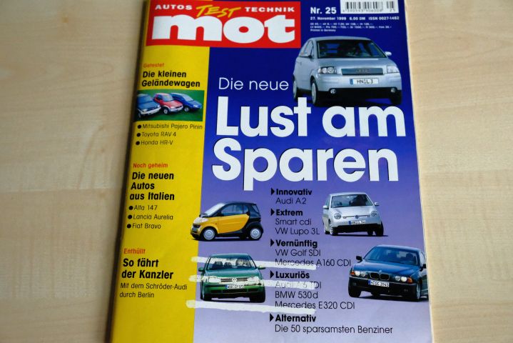 Deckblatt MOT (25/1999)