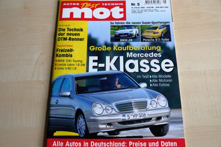 Deckblatt MOT (05/2000)