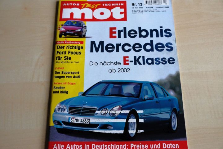 Deckblatt MOT (13/2000)