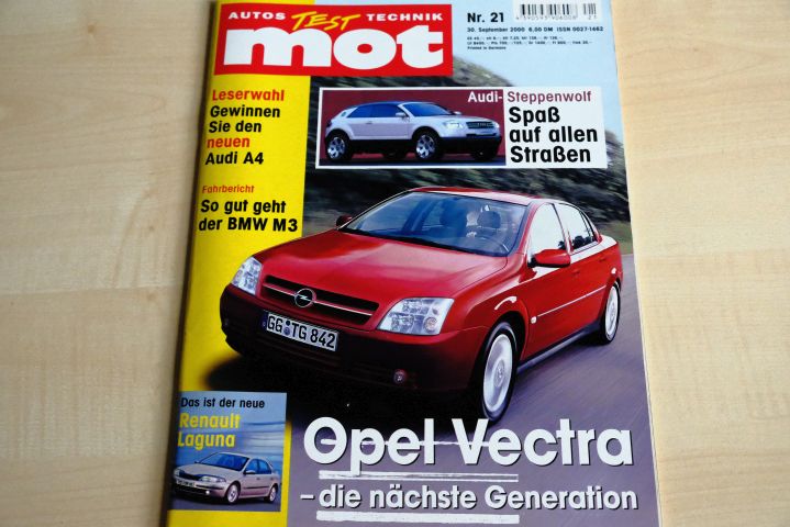 Deckblatt MOT (21/2000)